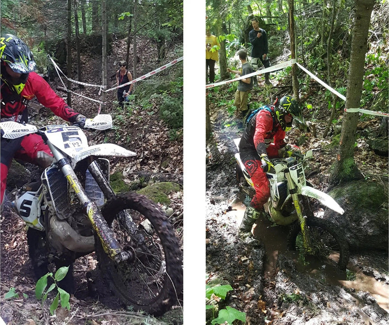 Quinn Wentzel, one of seven to finish the Mad Moose Hard Enduro!!!
